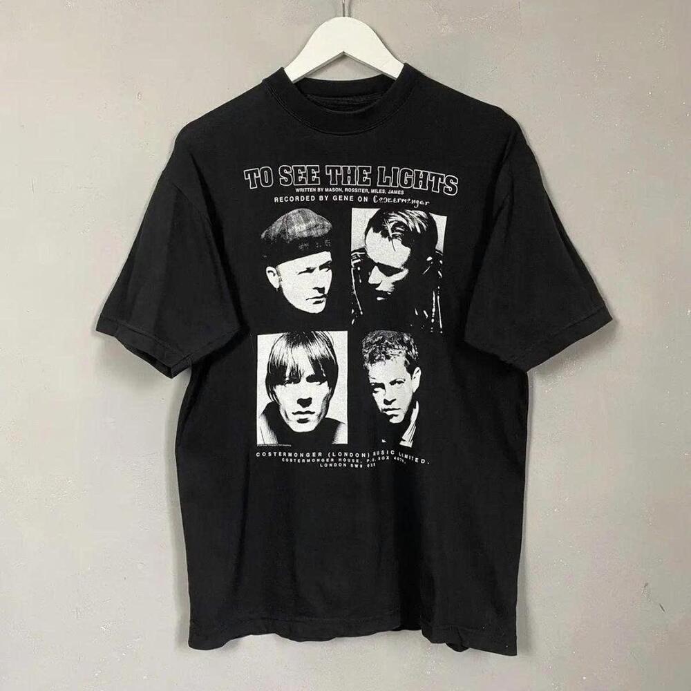 Black To See The Lights 1997 Album Tee Bandtee